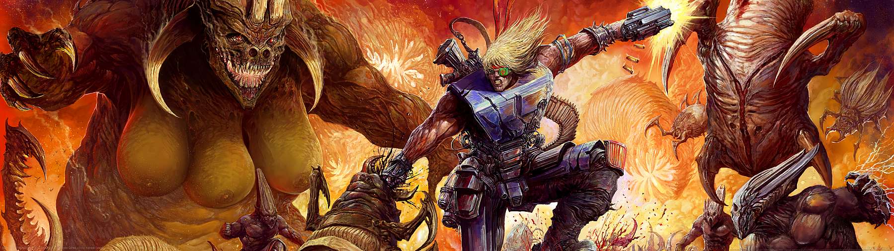 SturmFront - The Mutant War: Ubel Edition superwide fondo de escritorio 01