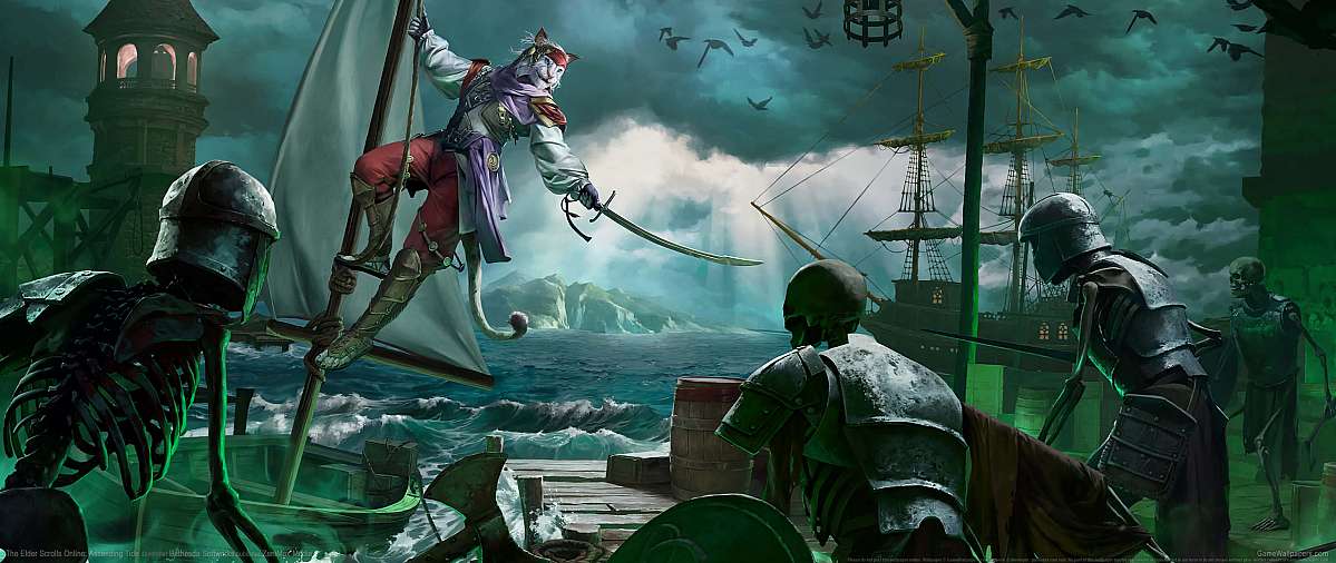 The Elder Scrolls Online: Ascending Tide ultrawide fondo de escritorio 01