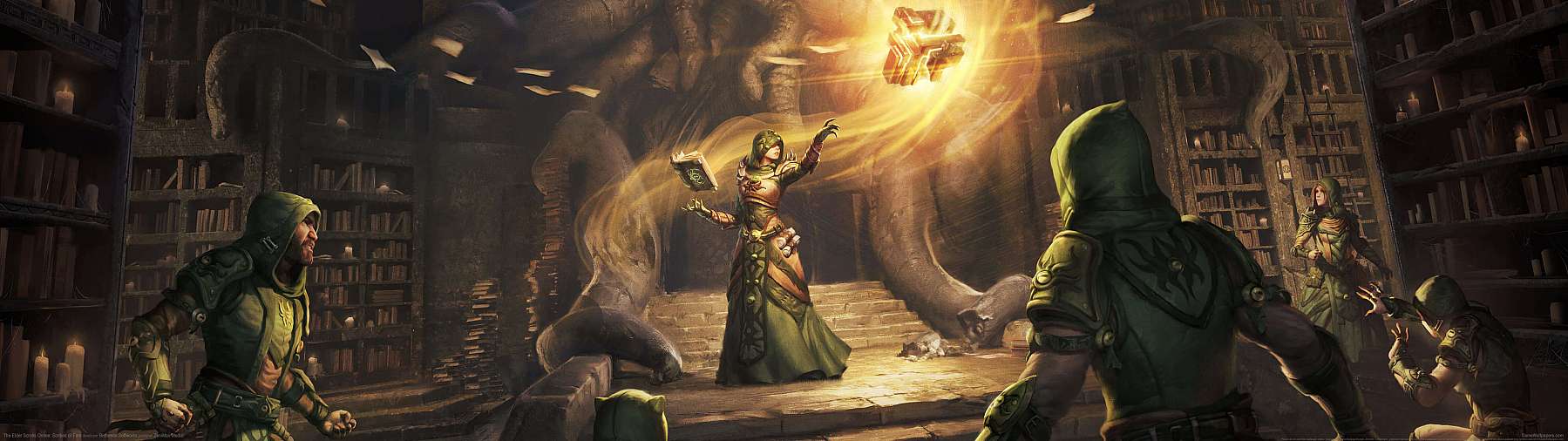The Elder Scrolls Online: Scribes of Fate superwide fondo de escritorio 01