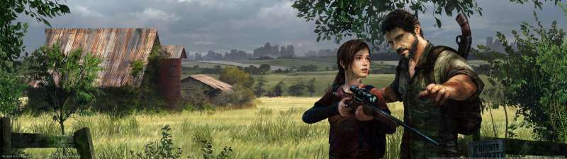 The Last of Us dual screen fondo de escritorio