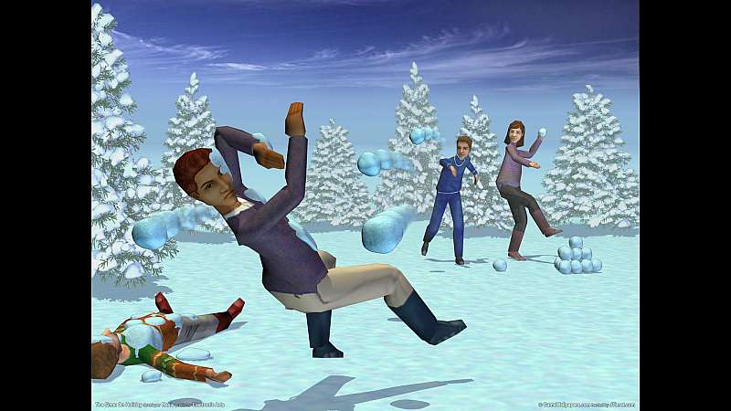 The Sims: On Holiday fondo de escritorio