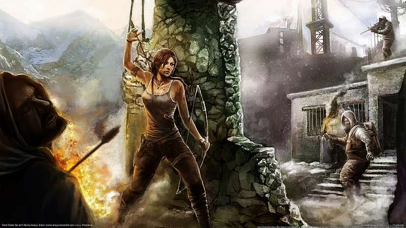 Tomb Raider fan art fondo de escritorio