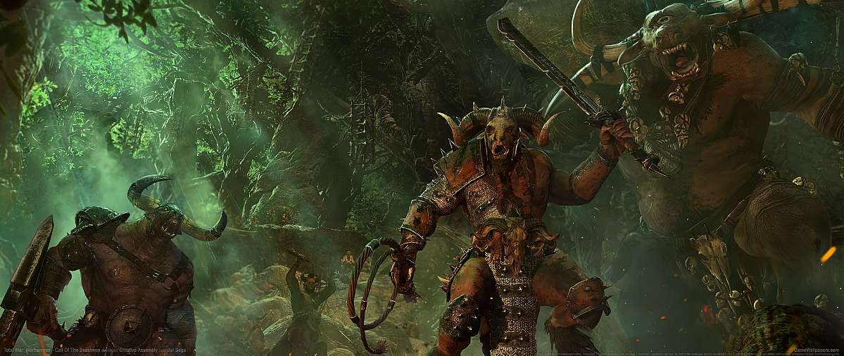 Total War: Warhammer - Call of the Beastmen ultrawide fondo de escritorio 01