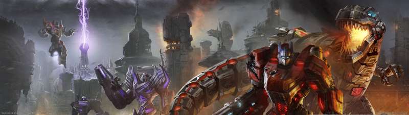 Transformers: Fall of Cybertron dual screen fondo de escritorio