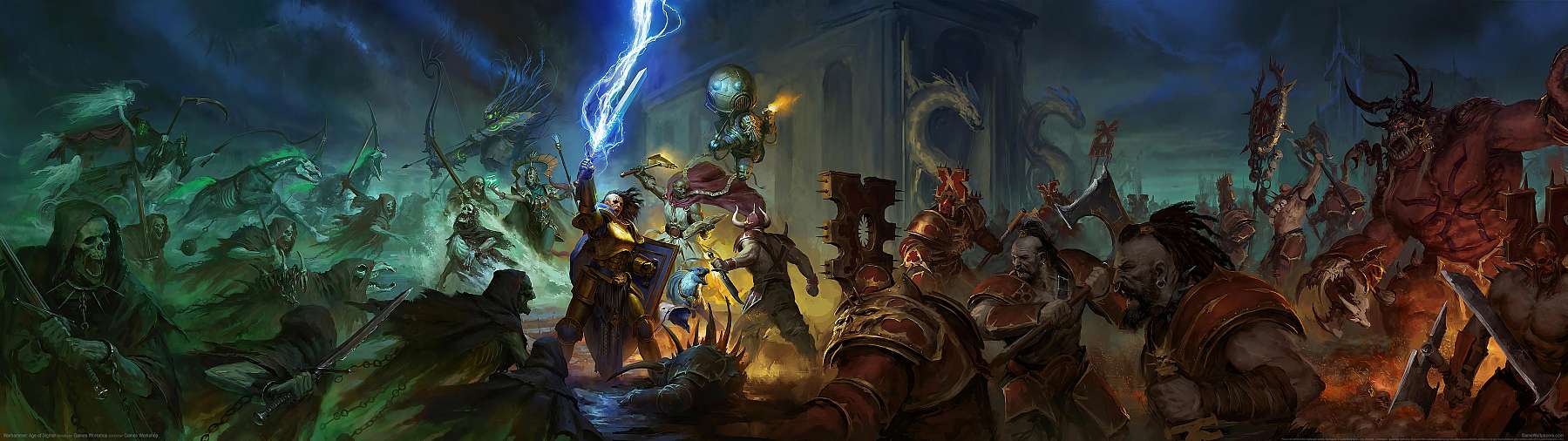 Warhammer: Age of Sigmar superwide fondo de escritorio 03