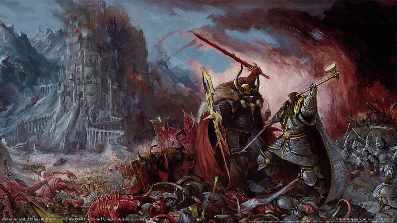 Warhammer: Mark of Chaos - Battle March fondo de escritorio