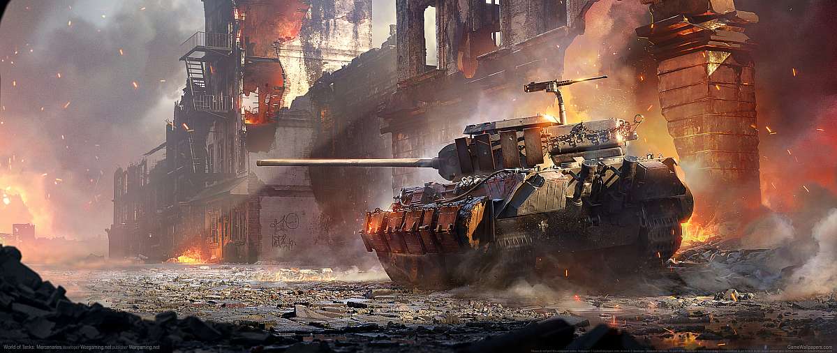 World of Tanks: Mercenaries ultrawide fondo de escritorio 01