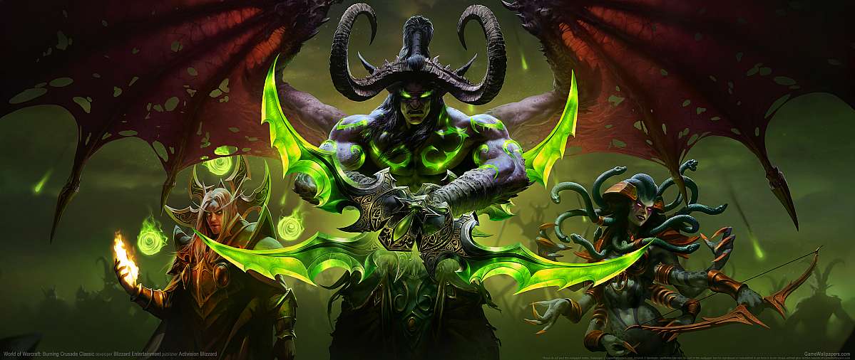 World of Warcraft: Burning Crusade Classic ultrawide fondo de escritorio 01