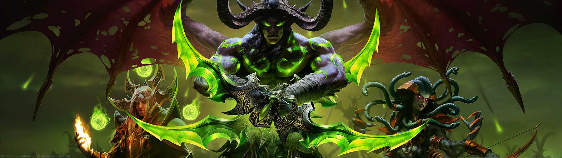 World of Warcraft: Burning Crusade Classic superwide fondo de escritorio 01