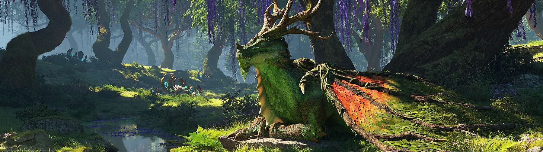 World of Warcraft: Dragonflight superwide fondo de escritorio 03