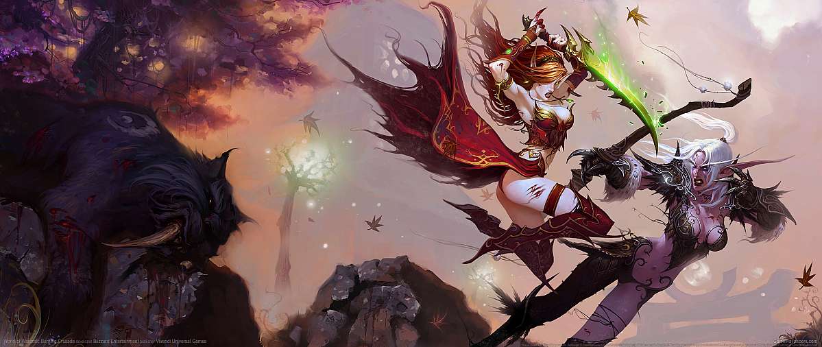 World of Warcraft: The Burning Crusade ultrawide fondo de escritorio 12